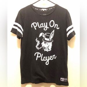 Reason Brand ‘Play On Player’ Black T-Shirt